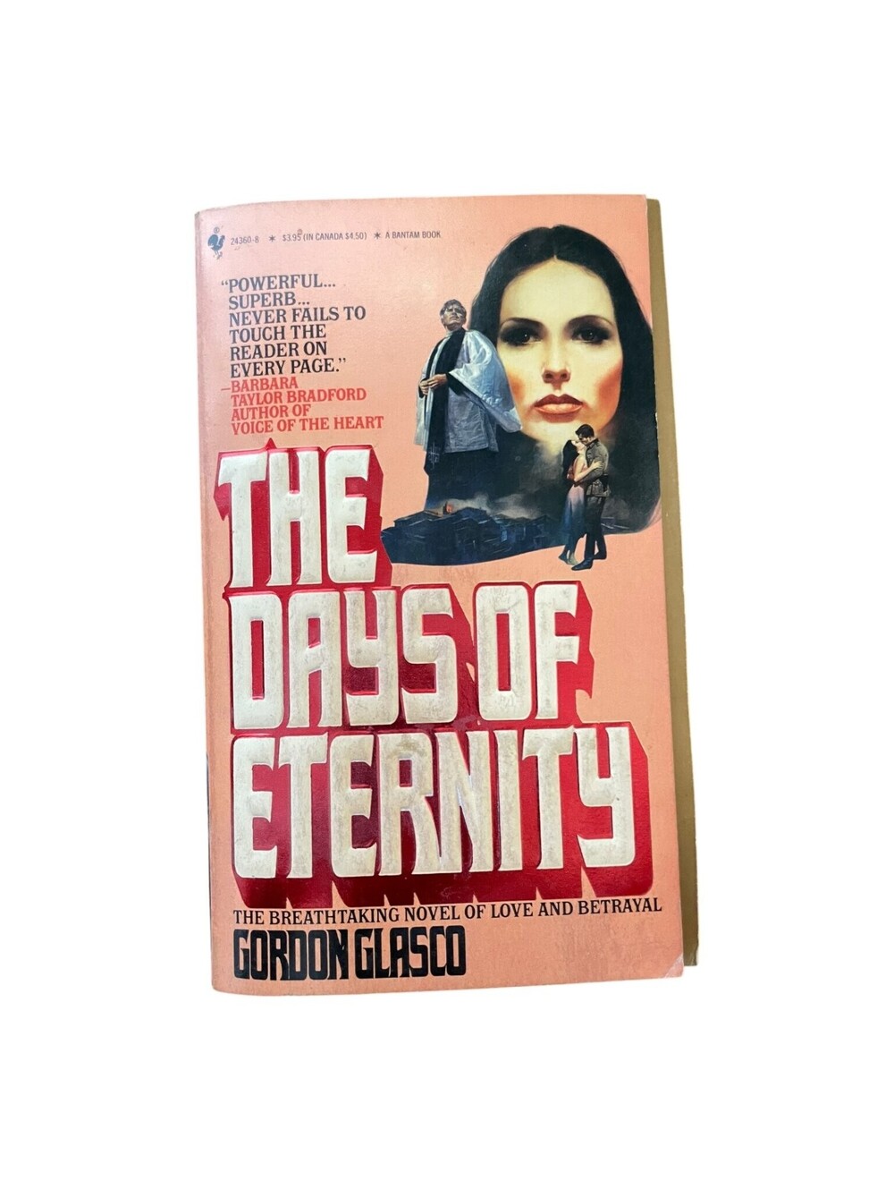 The Days of Eternity Gordon Glasco 1984 Bantam Paperback Vintage Romance Novel